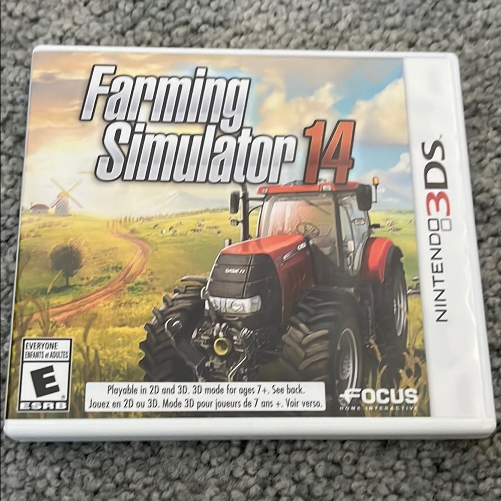 Nintendo 3DS Farming Simulator 14 - Red Tractor